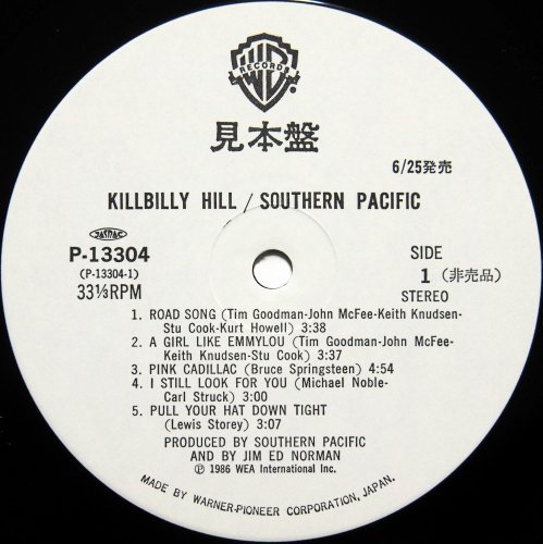 Southern Pacific / Killbilly Hill (٥븫 )β