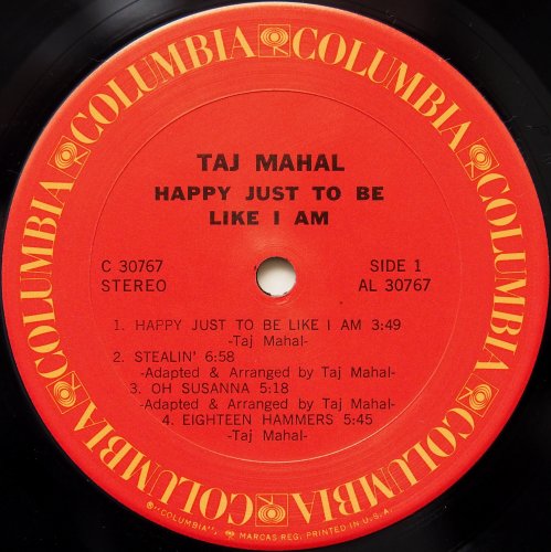 Taj Mahal / Happy Just to Be Like I Amβ