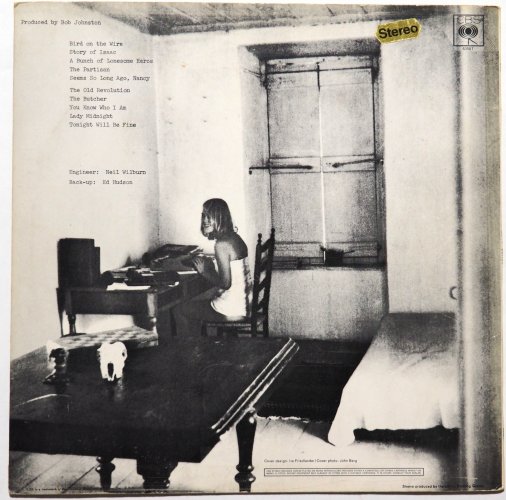 Leonard Cohen / Songs From A Room (UK Early Issue) β