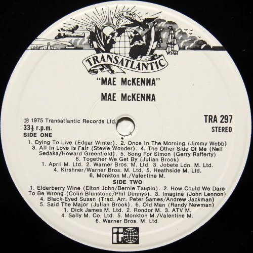 Mae McKenna / Mae McKenna (UK Matrix-1)β