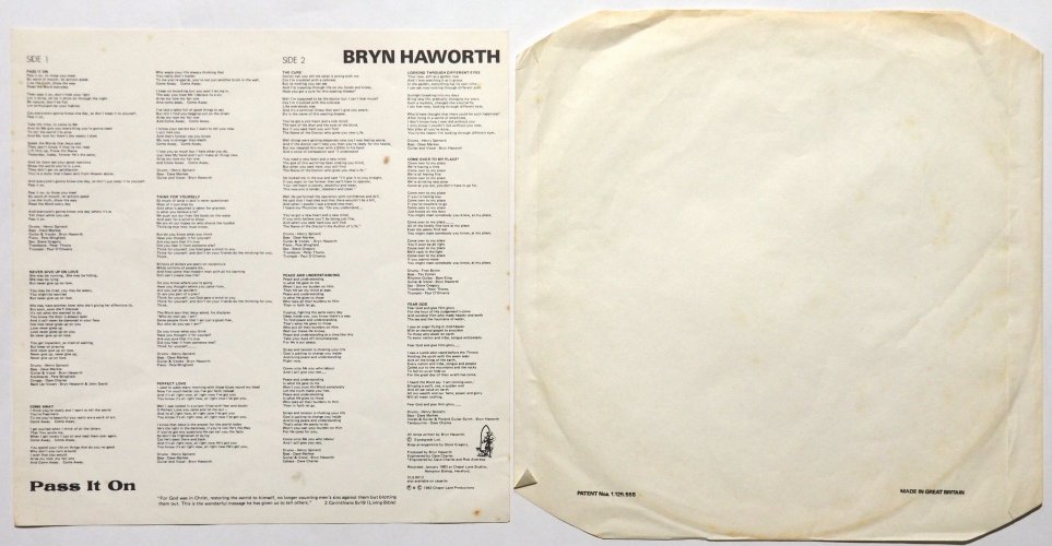 Bryn Haworth / Pass It Onβ