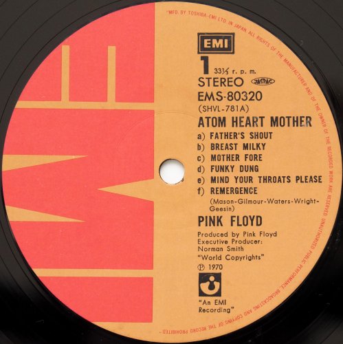 Pink Floyd / Atom Heart Mother (JP Later Isue )β