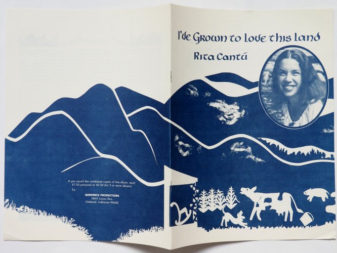 Rita Cantu / I've Grown To Love This Land (w/Booklet)β