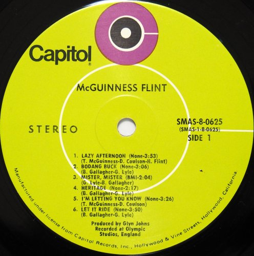 McGuinness Flint / McGuinness Flint (US)β
