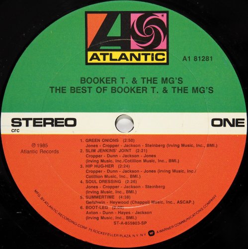 Booker T & The MG's / The Best Of Booker T. & The MG's (US Later)β