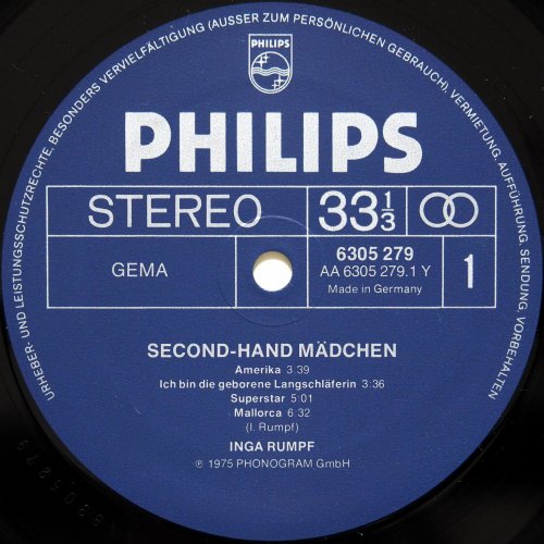 Inga Rumpf / Second Hand Madchenβ