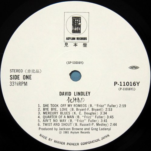 David Lindley / El Rayo-X ( ٥븫)β