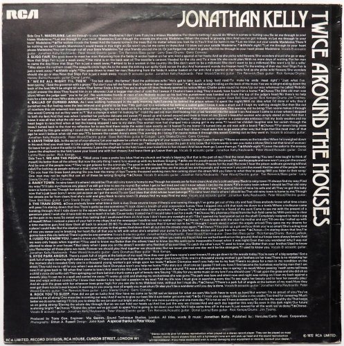 Jonathan Kelly / Twice Around The Houses (UK)β