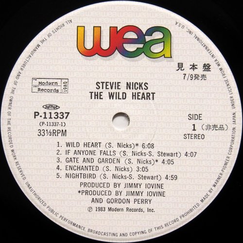 Stevie Nicks / The Wild Heart (Ÿ )β