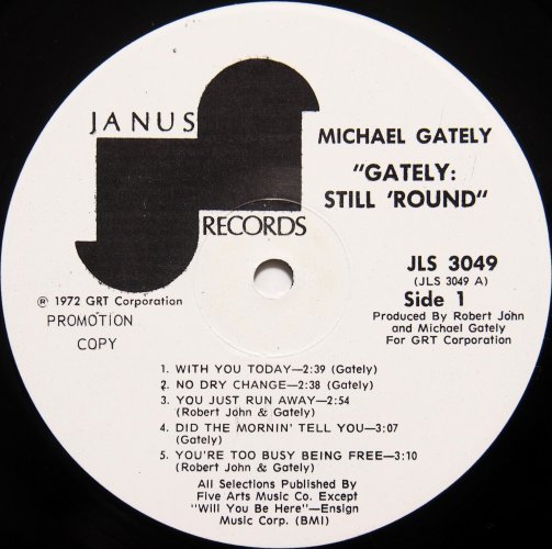 Michael Gately / Still 'Round (White Label Promo)β