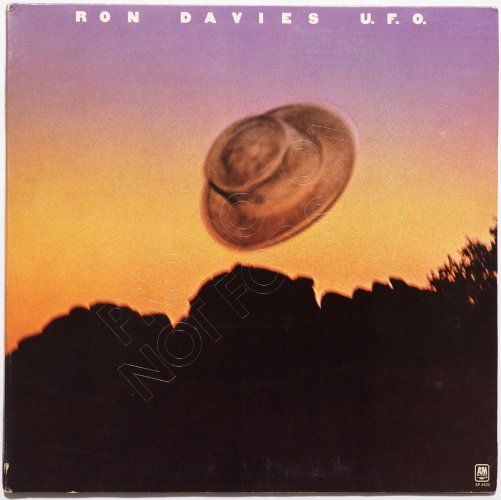 Ron Davies / U. F. O. (UFO) (US White Label Promo)β