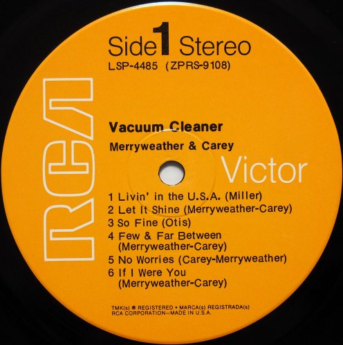 Merryweather & Carey / Vacuum Cleanerβ
