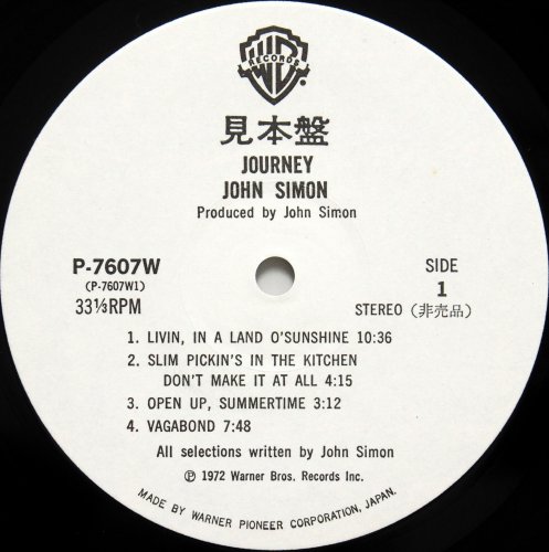 John Simon / Journey (٥븫)β