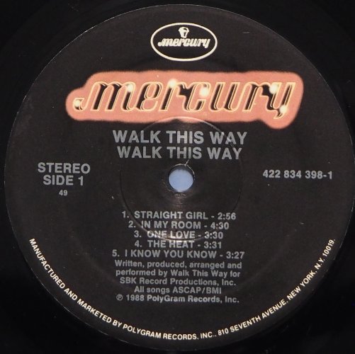 Walk This Way (WTW) / Walk This Way (WTW) (In Shrink)β