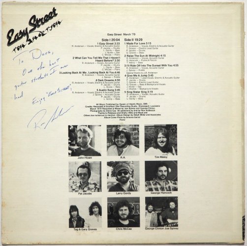 Ron Anderson / Easy Street (Signed)β