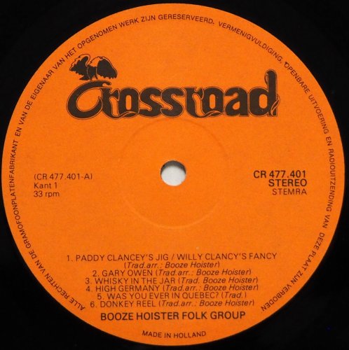 Booze Hoister Folk Group / The More You Booze, The Double You Seeβ