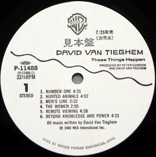 David Van Tieghem / These Things Happenʵ٥븫 ʡˤβ