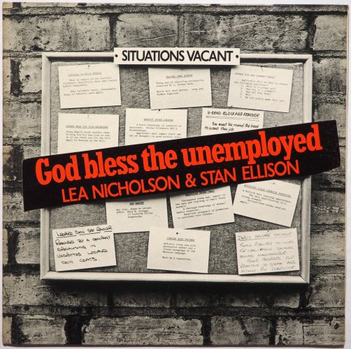 Lea Nicholson & Stan Ellison / God Bless The Unemployed<img class='new_mark_img2' src='https://img.shop-pro.jp/img/new/icons13.gif' style='border:none;display:inline;margin:0px;padding:0px;width:auto;' />β