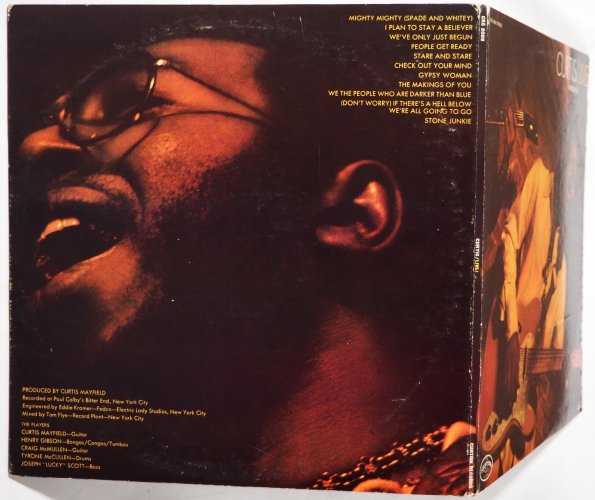 Curtis Mayfield / Curtis / Live (Early Issue)<img class='new_mark_img2' src='https://img.shop-pro.jp/img/new/icons13.gif' style='border:none;display:inline;margin:0px;padding:0px;width:auto;' />β