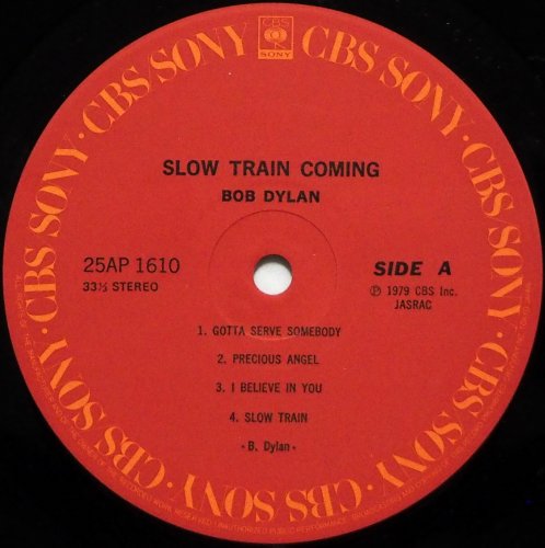 Bob Dylan / Slow Train Coming<img class='new_mark_img2' src='https://img.shop-pro.jp/img/new/icons13.gif' style='border:none;display:inline;margin:0px;padding:0px;width:auto;' />β