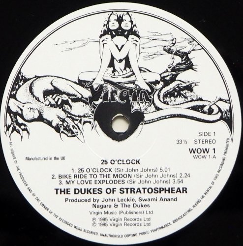 Dukes Of Stratosphear, The / 25 O'Clockβ