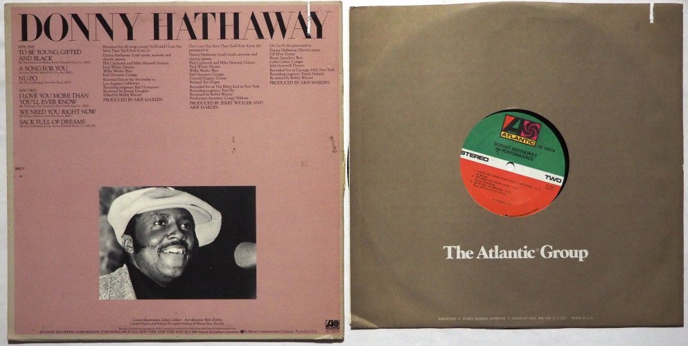 Donny Hathaway / In Performanceβ