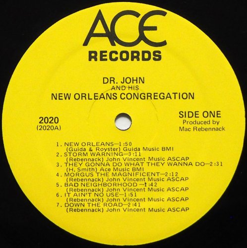 Dr. John / Dr. John And His New Orleans Congregationβ