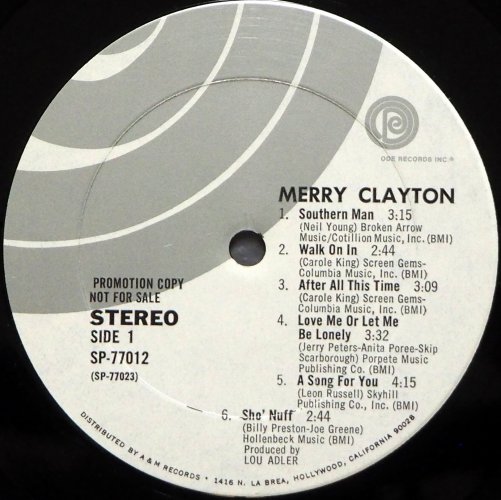 Merry Clayton / Merry Claytonβ