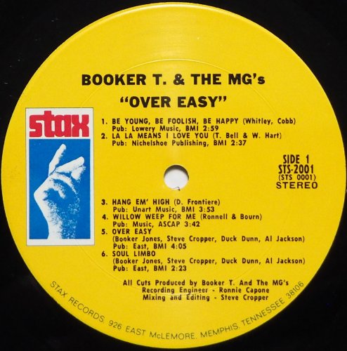 Booker T. & The MG's / Soul Limbo (US Early Issue)β