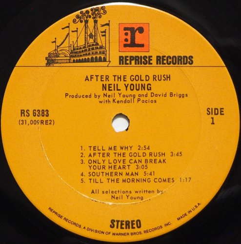 Neil Young / After The Gold Rush (US Early Issue w/Poster)β