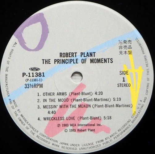 Robert Plant / The Principle Of MomentʵŸ աˤβ