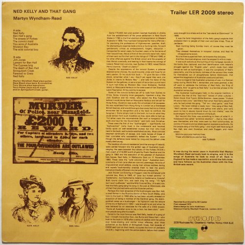 Martin Wyndham-Read / Ned Kelly And That Gangβ