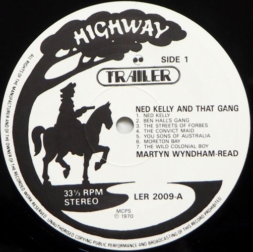Martin Wyndham-Read / Ned Kelly And That Gangβ