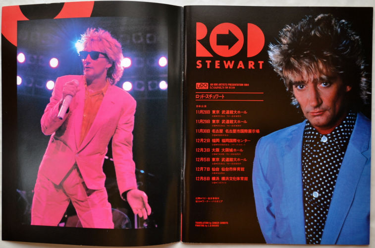 Rod Stewart / åɡ 1984 ܥĥѥեåȤβ