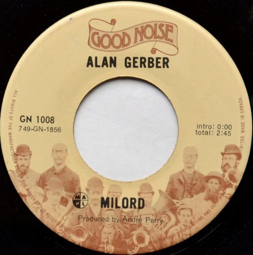 Alan Gerber / Tied On c/w Milord (7