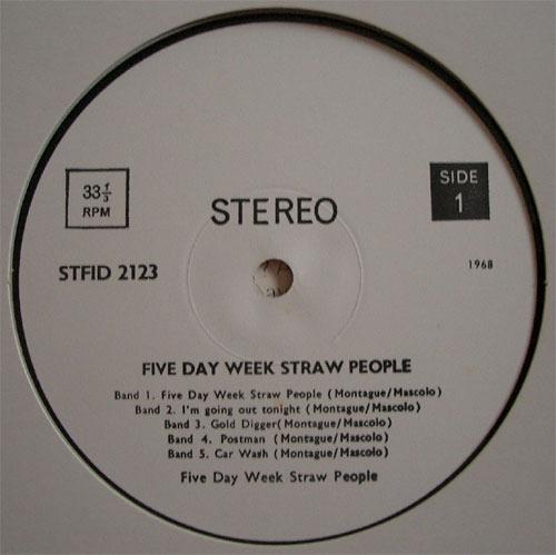 Five Day Week Straw People / Five Day Week Straw Peopleβ