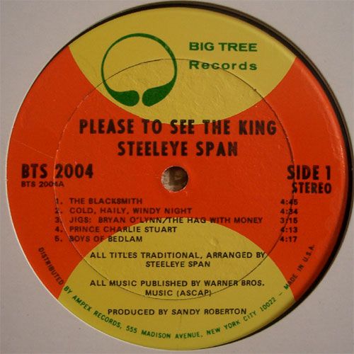 Steeleye Span / Please To See The King (US)β