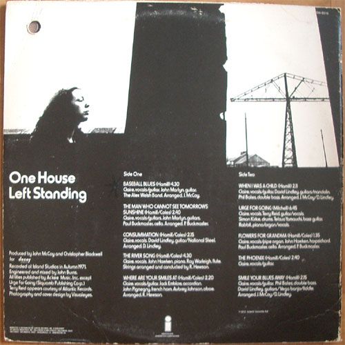 Claire Hamill / One House Left Standing (US)β