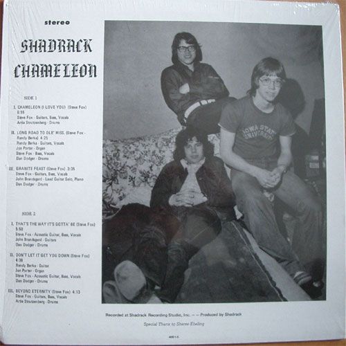 Shadrack Chameleon / Shadrack Chameleonβ