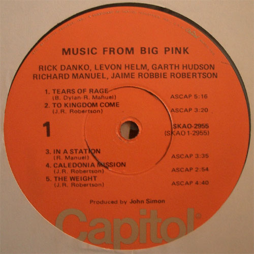Band, The / Music From Big Pinkβ
