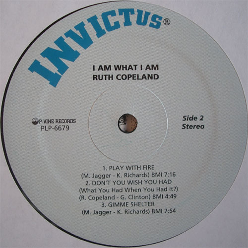 Ruth Copeland / I Am What I Amβ