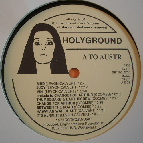 A To Austr / Musics From Holy Ground (Ltd.450, 1st Reissue)β