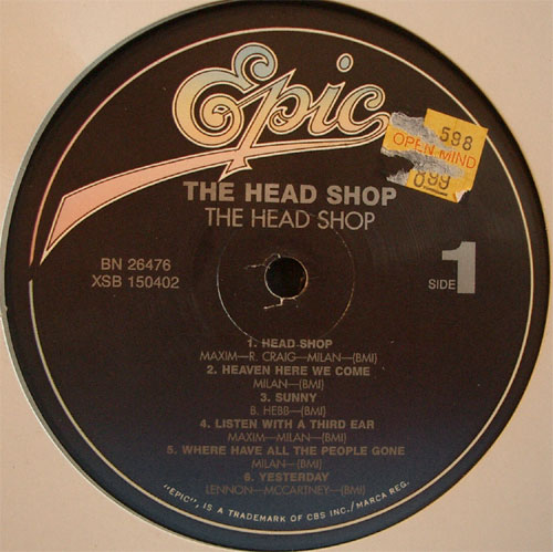 Head Shop / Head Shop (Reissue)β