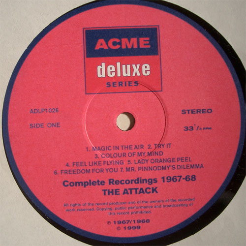 Attack / Complete Recordings From 1967 ? 68β
