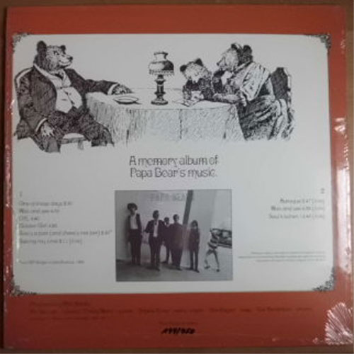 Papa Bear's Medicine Show / A Memory Album Of Papa Bar's Music (Ltd.450 Reissue)β
