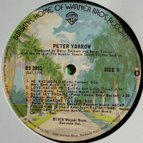 Peter Yarrow / Love Songsβ