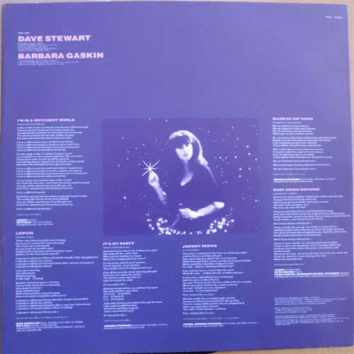 Dave Stewart, Barbara Gaskin / The Single (Japanese Only)β