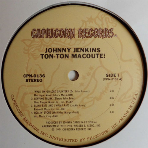 Johnny Jenkins / Ton-Ton Macoute!β