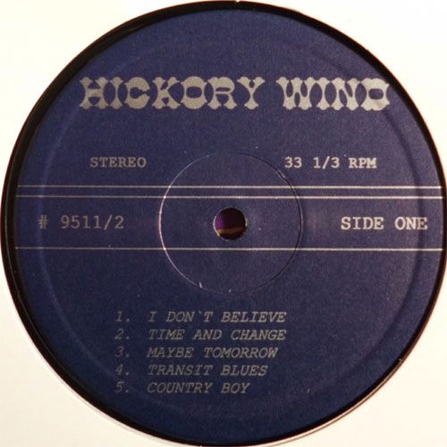 Hickory Wind / Hickory Wind (Ltd.300 1st Reissue)β