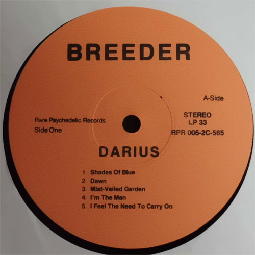 Darius / Darius (Repro)β